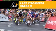 Last kilometer / Flamme rouge - Étape 8 / Stage 8 - Tour de France 2018