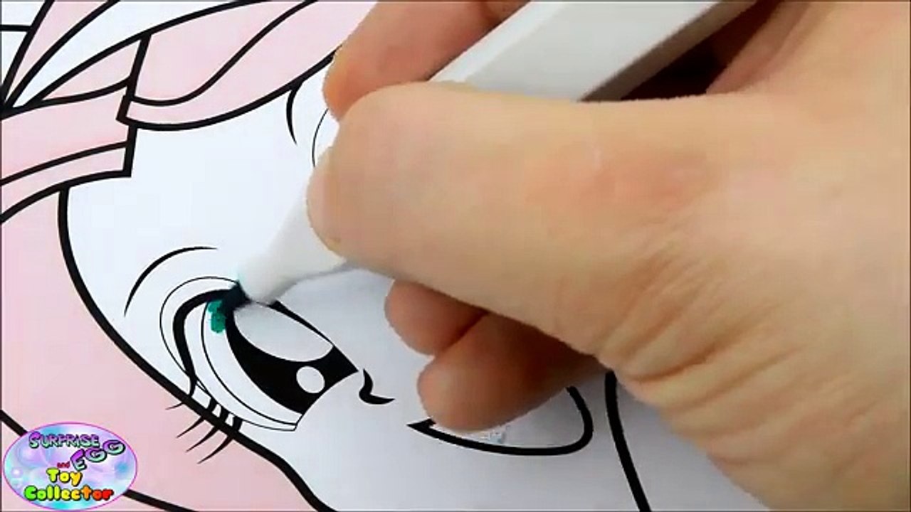 My Little Pony Coloring Book Fluttershy MLP MLPEG Episode Surprise Egg and Toy Collector SETC