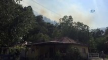 Muğla'da Orman Yangını Yerleşim Alanlarını Tehdit Ediyor