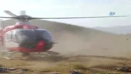 2 Bin 600 Metredeki Yaylada Mahsur Kalan Hamile Kadın İçin Seferber Oldular