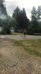 Feux d'artifice vs micro-ondes