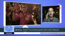 Brasileños no cesarán movilizaciones en apoyo a Lula