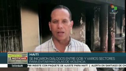 Gob. haitiano intenta evitar se registren nuevos incidentes violentos
