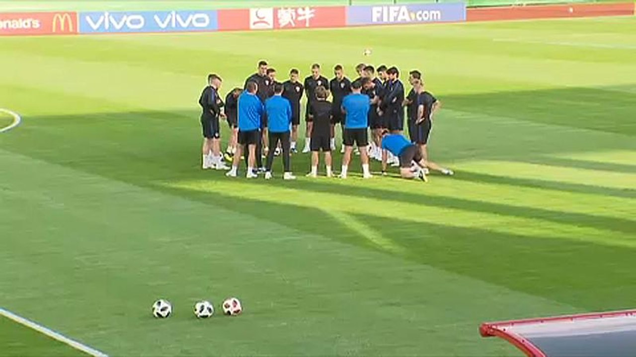 Kroatiens Kicker vor WM-Finale: 'Wir müssen uns nur ausruhen'