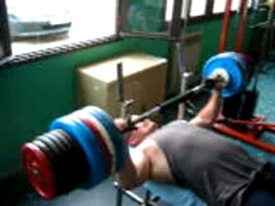 développé couché 190kg année 2004