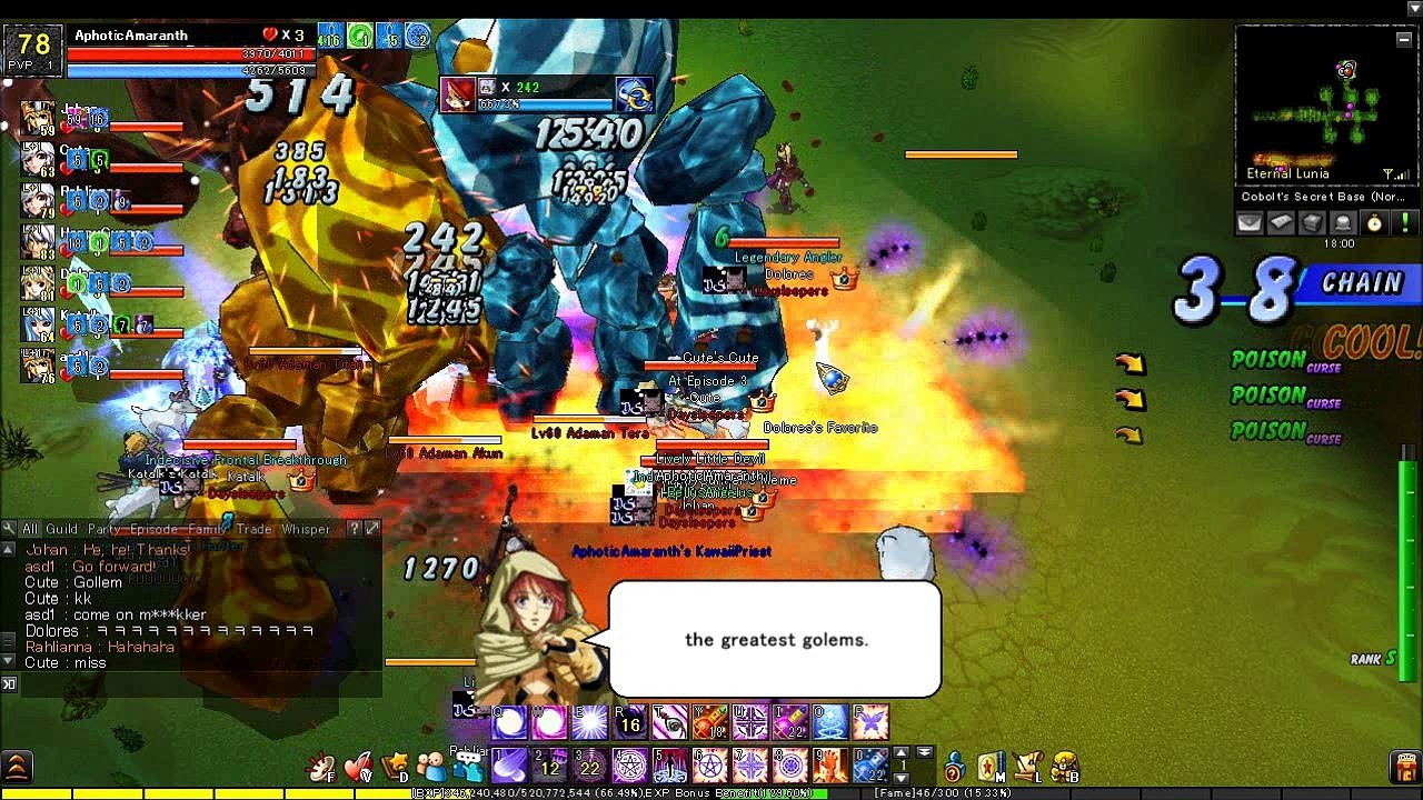 [Eternal Lunia] Cobolt's Secret Base (Normal) Boss Fight