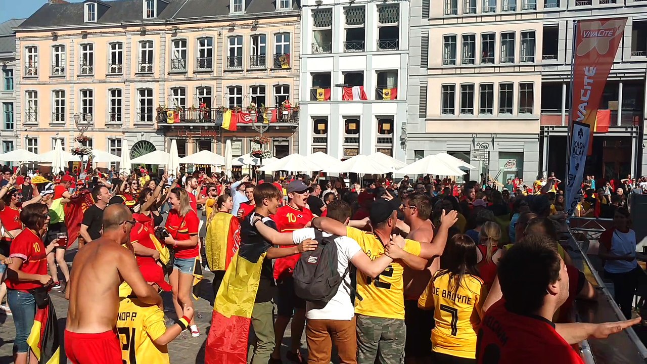Mons : Belgique-Angleterre, (2-0) les Diables en "petite finale" (5/6).  Vidéo A.E. Ghislain