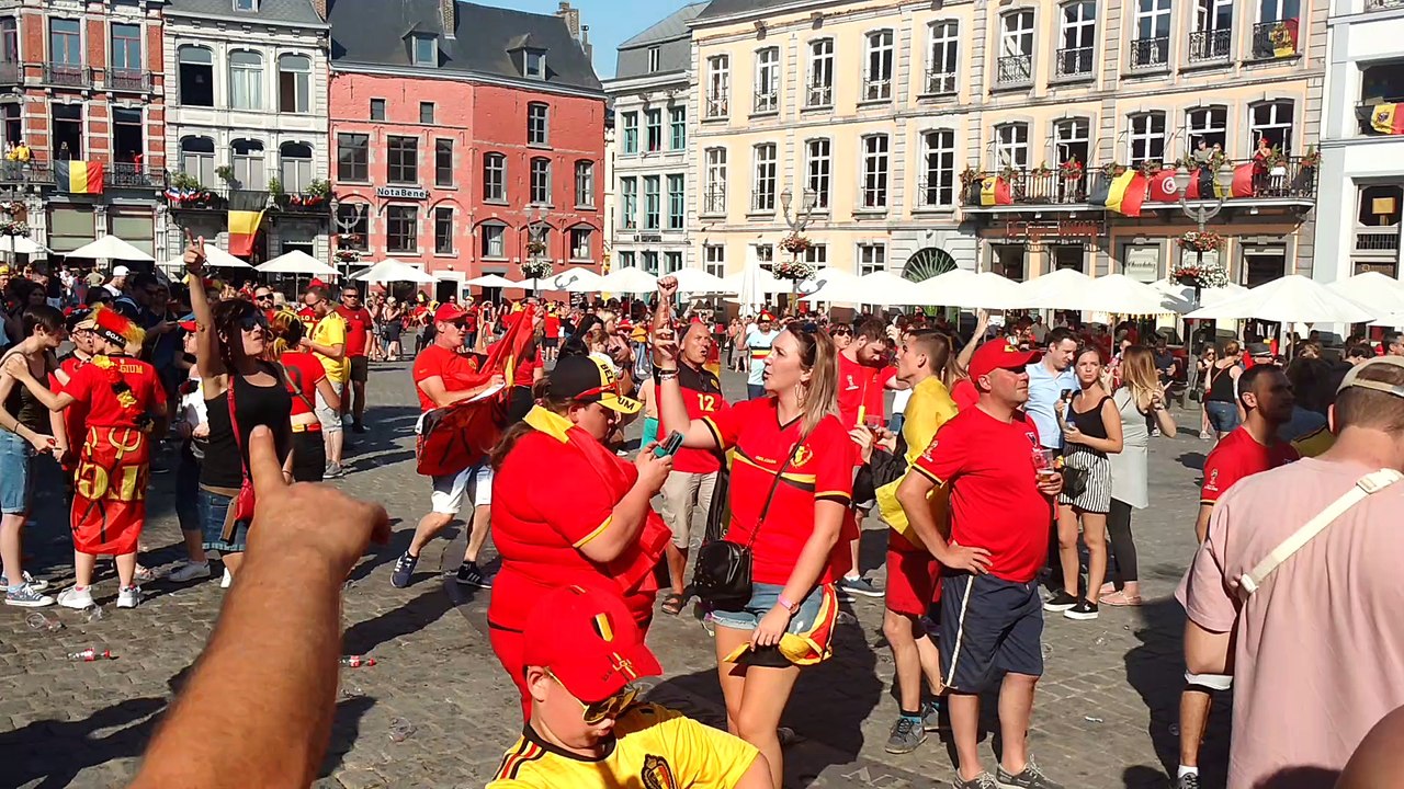 Mons : Belgique-Angleterre, (2-0) les Diables en "petite finale" (4/6).  Vidéo A.E. Ghislain