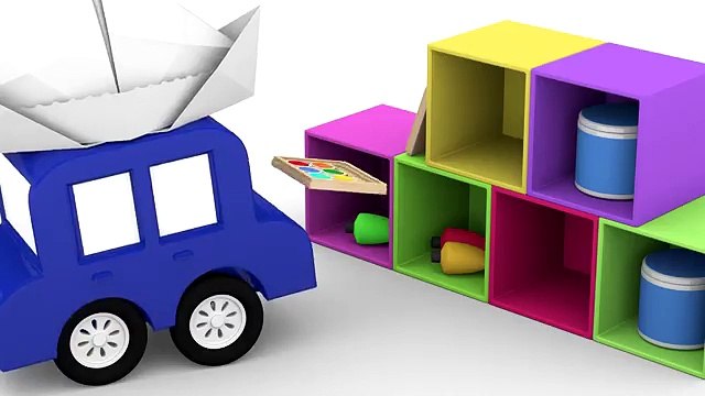 PAINTING CARS! - Cartoon Cars Videos for Kids. Cartoons for Children - Kids Cars Cartoons