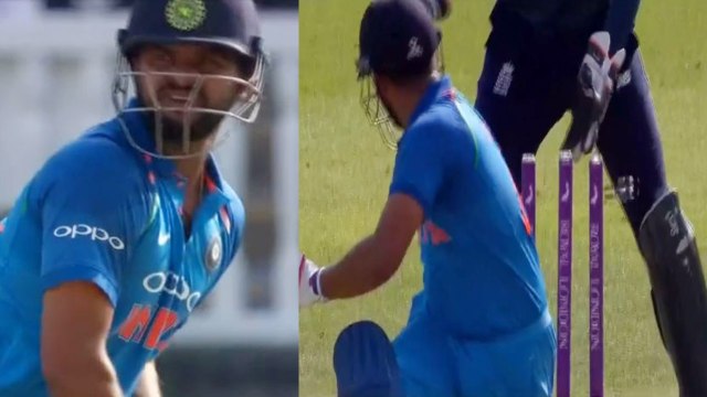 India Vs England 2nd ODI: Suresh Raina Clean Bowled by Adil Rashid for 46 | वनइंडिया हिंदी