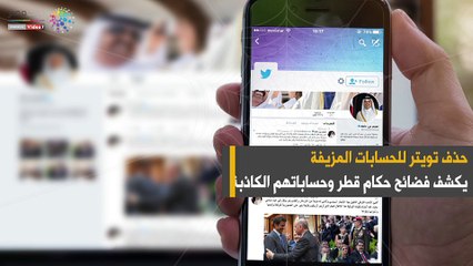 نصابين قطر.. "تويتر "يكشف فضائح الحسابات المزيفة لدعم حكام قطر