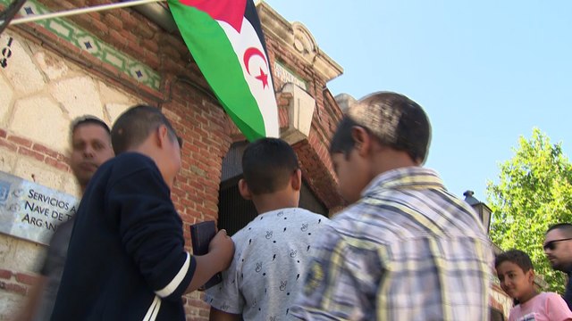 Familias madrileñas acogen a 80 niños saharauis