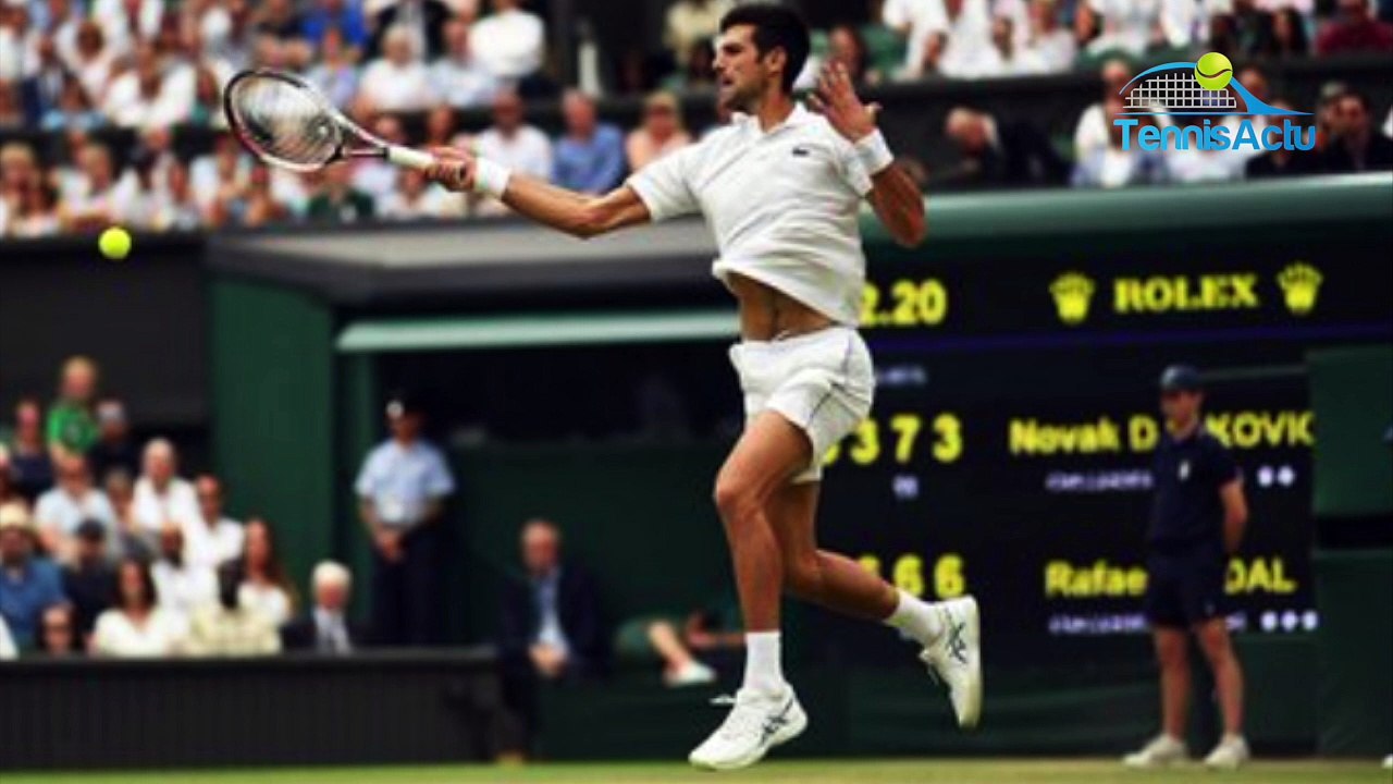 Wimbledon 2018 - Novak Djokovic : "C'était fantastique, on a joué avec Rafael Nadal un match de tennis d'un sacré haut niveau"