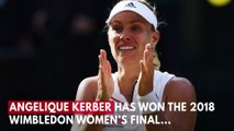 Angelique Kerber Beats Serena Williams To Become Wimbledon Champion