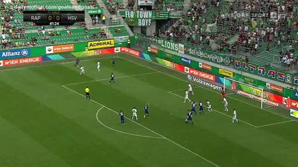 Matti Steinmann Goal HD - Rapid Vienna 0 - 1 Hamburger SV - 14.07.2018 (Full Replay)