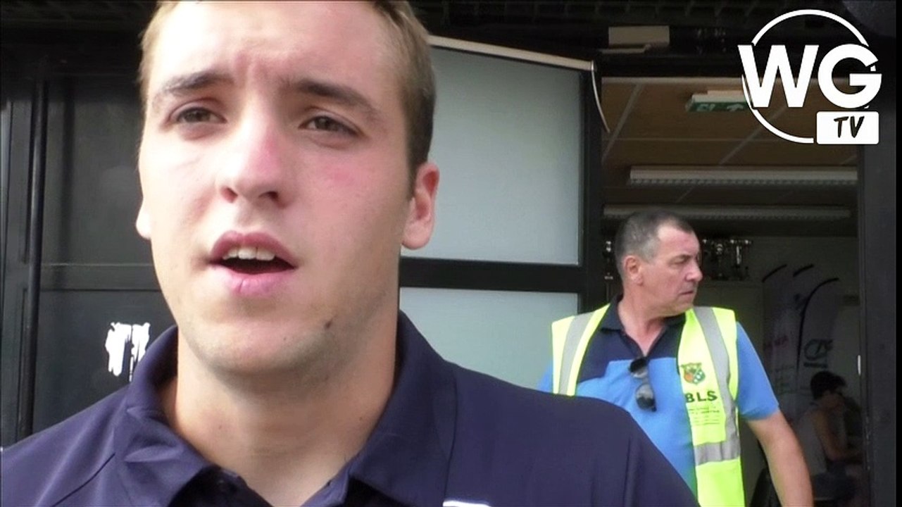 La réaction de Valentin Vada après la victoire face au Gazélec Ajaccio (1-0)