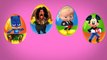 Wrong Heads Eggs PJ Masks Boss Baby Moana Maui Mickey Mouse Finger family song Nursery Rhymes