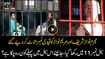 Convicts Nawaz, Maryam allotted prisoner numbers and jail cell