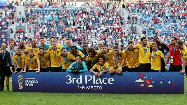 Бронзу завоевала Бельгия