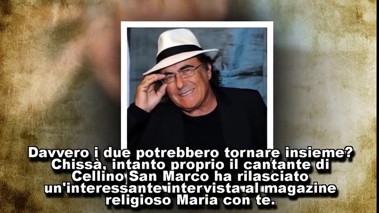 Al Bano fa una rivelazione su Romina Power dopo il bacio