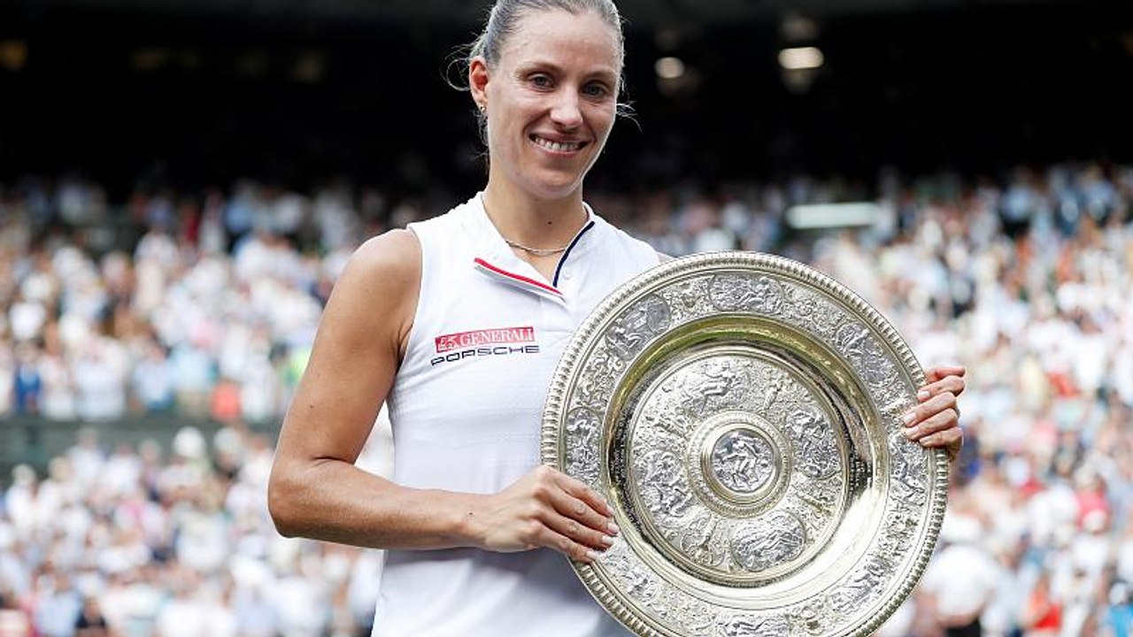 Angelique Kerber wins Wimbledon ladies singles title