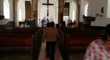 Poblador de Carazo denuncia presencia de francotirador y actos de tortura en iglesia. #BastaDeOdio
