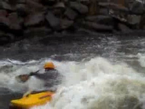 Kayak à Tournon st Martin novembre 2007