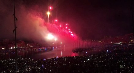 14-Juillet à Marseille : somptueux feu d'artifice sur le Vieux-Port