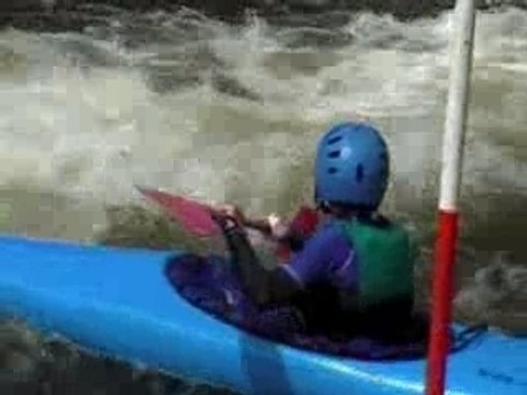 Kayak à Tournon st Martin avril 2007