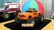 Wrecker Truck For Kids | Learning Video with Police Car Toys for Toddlers