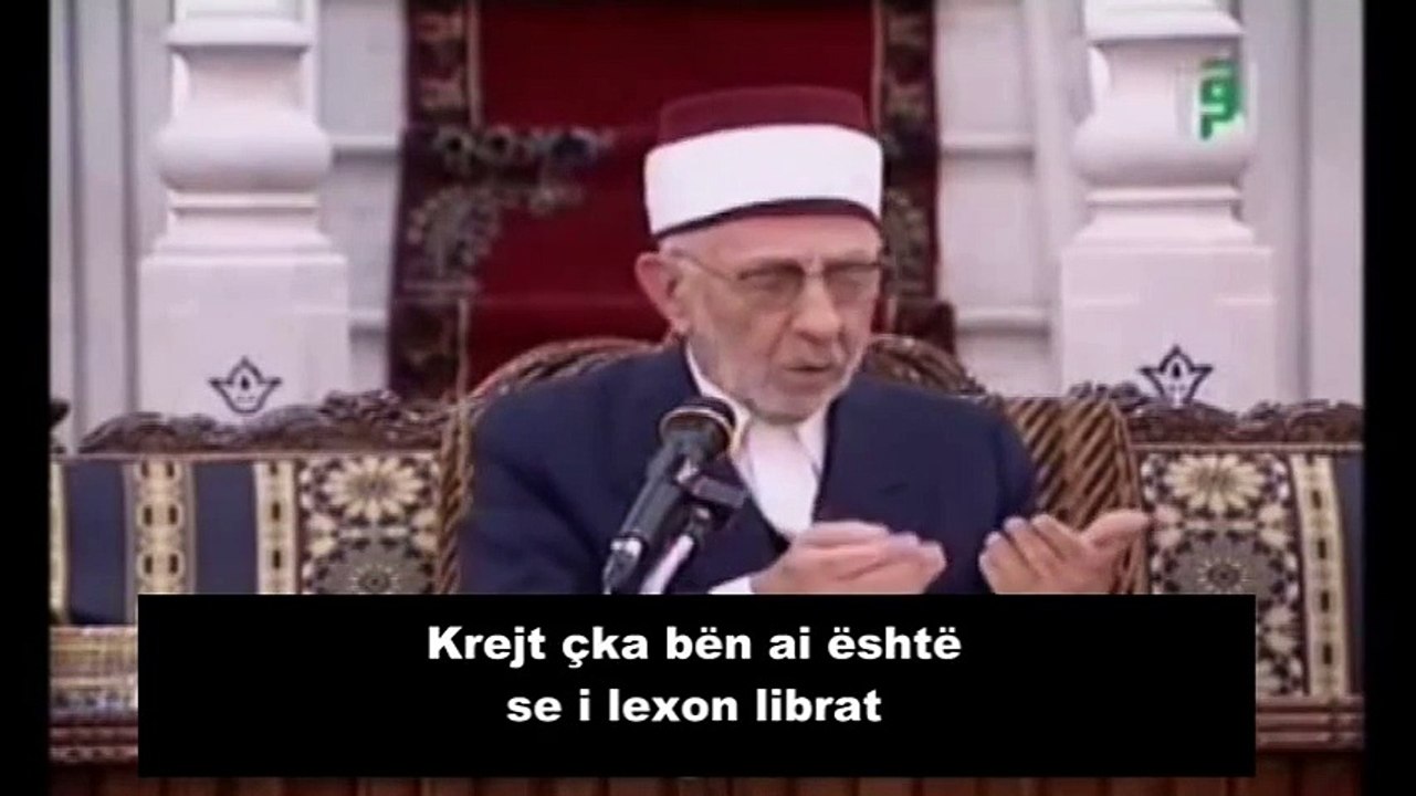 العلامة محمد رمضان سعيد البوطي محبة العبد للرب