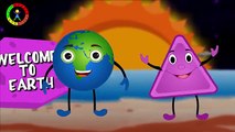 Planet Song | Learn Planets And Shapes | Shapes Songs For Kids | Learn Shapes With Planets