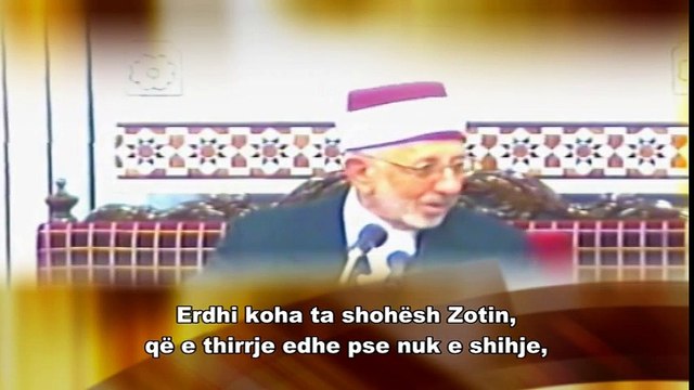 عندما بكي العلامة محمد رمضان سعيد البوطي