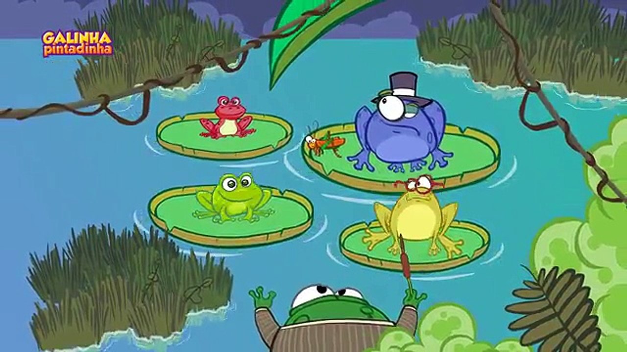 O Sapo não lava o pé - DVD Galinha Pintadinha - Desenho Infantil ...