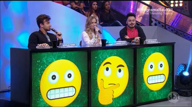 Trechos da estreia do quadro Jovens Talentos no Programa Raul Gil do SBT (14/07/18)