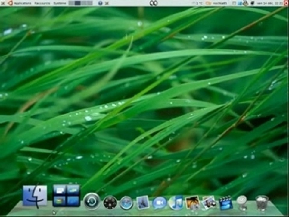 Cairo Dock - Mac Os X Leopard Dock on Ubuntu !