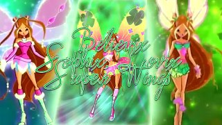 Winx Club - Flora All Full Transformations up to Tynix! HD!