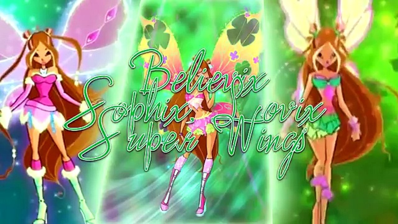 Winx Club - Flora All Full Transformations up to Tynix! HD!