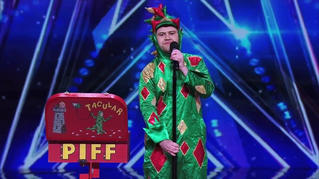 All the Performances of Piff the magic dragon on American's Got Talent|مواهب السحر اميريكا للمواهب