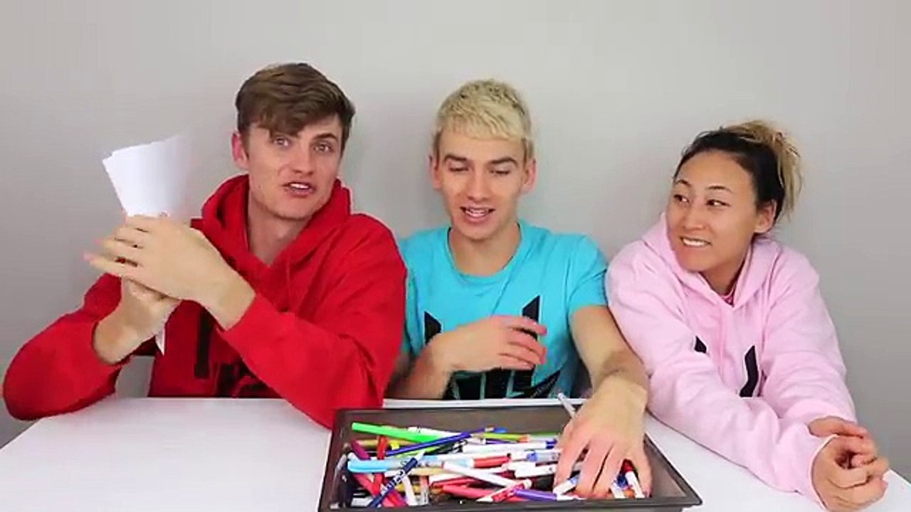 3 MARKER CHALLENGE WITH MY BROTHER (NERF EDITION)