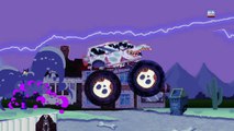 camion de monstre effrayant | Véhicules dHalloween | Vidéos pour enfants | Scary Monster Truck