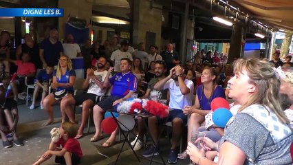 D!CI TV : Digne les Bains en liesse après la victoire des Bleus !