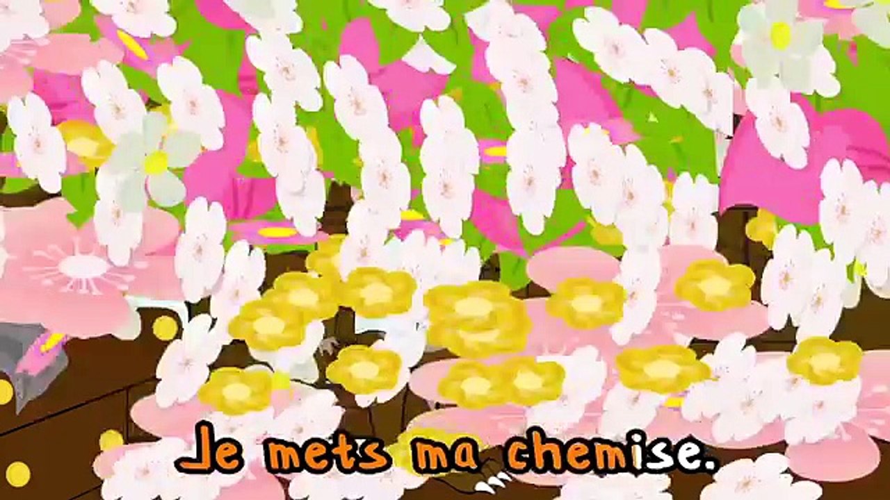 comptines françaises PROMENONS nous dans les bois - chanson avec parole francaise