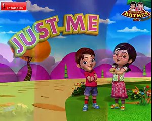 Just Me Nursery Rhymes for Children (Learn body parts)