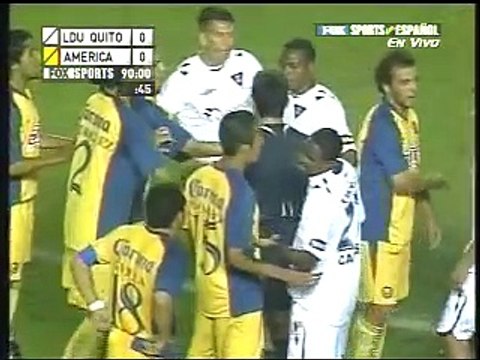 Liga de Quito LDUQ pasa a la final de Copa Libertadores 2008