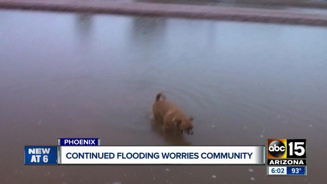 Continuous flooding worries Phoenix community