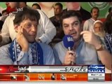 Chairman PTI Imran Khan Exclusive Talk on Samaa Tv Khara Sach with Mubasher Lucman from PTI Jalsa Rahim Yar Khan (11.07.18)