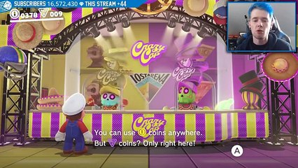 MARIO IN HIS BOXERS?!?!? (Super Mario Odyssey #2)