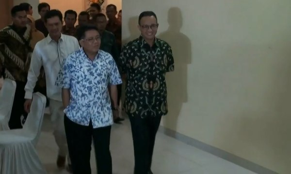 Anies Baswedan Temui Presiden PKS, Sohibul Iman