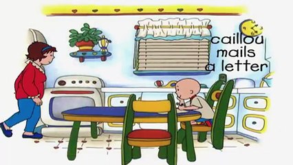 Funny Animated cartoon | Caillou Mails a Letter | WATCH CARTOON ONLINE | Cartoon for Children